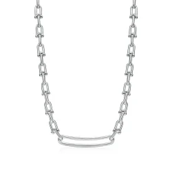 Tiffany & Co. Tiffany HardWear Elongated Link Necklace in Sterling Silver | ^ Necklaces & Pendants|Men's Jewelry