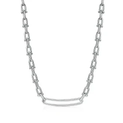 Tiffany & Co. Tiffany HardWear Elongated Link Necklace in Sterling Silver | ^ Necklaces & Pendants|Men's Jewelry