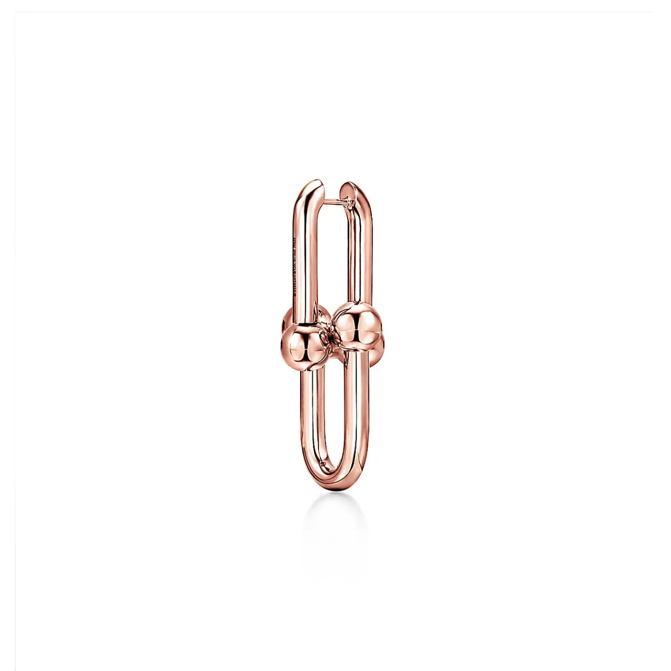 Tiffany & Co. Tiffany HardWear Extra Large Link Earrings in Rose Gold | ^ Earrings|Tiffany HardWear