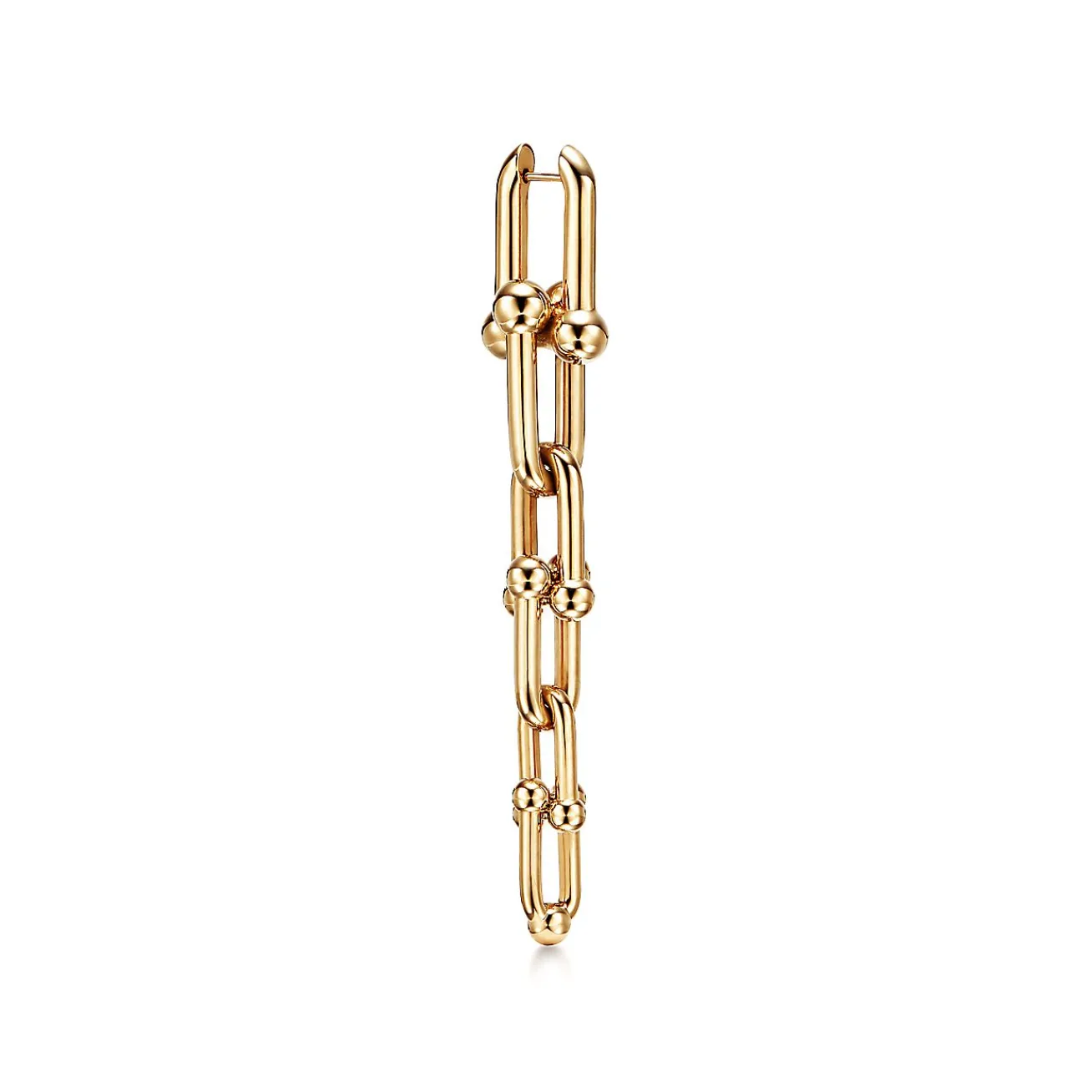 Tiffany & Co. Tiffany HardWear graduated link earrings in 18k gold. | ^ Earrings|Gold Jewelry