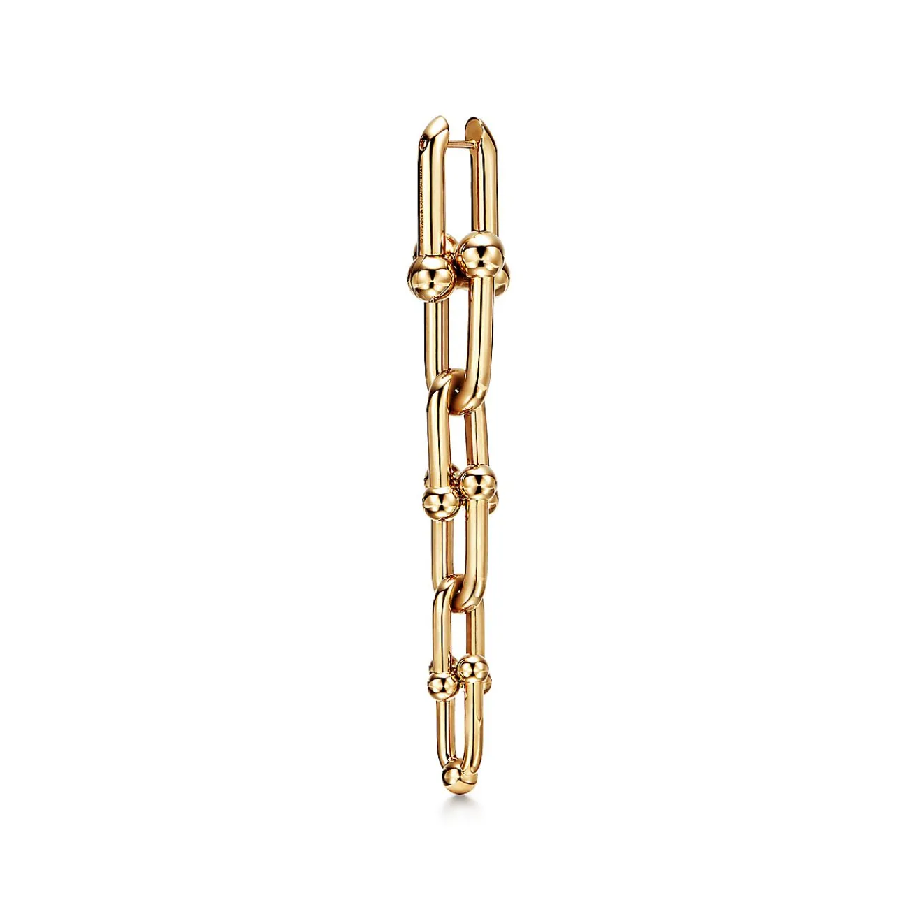 Tiffany & Co. Tiffany HardWear graduated link earrings in 18k gold. | ^ Earrings|Gold Jewelry
