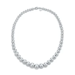 Tiffany & Co. Tiffany HardWear graduated ball necklace in sterling silver. | ^ Tiffany HardWear|Gifts $1,500 & Under
