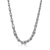 Tiffany & Co. Tiffany HardWear Graduated Link Necklace in White Gold with Pavé Diamonds | ^ Necklaces & Pendants|Diamond Jewelry