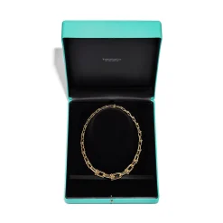 Tiffany & Co. Tiffany HardWear graduated link necklace in 18k gold. | ^ Necklaces & Pendants|Men's Jewelry