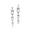 Tiffany & Co. Tiffany HardWear graduated link earrings in sterling silver. | ^ Earrings|Bold Silver Jewelry