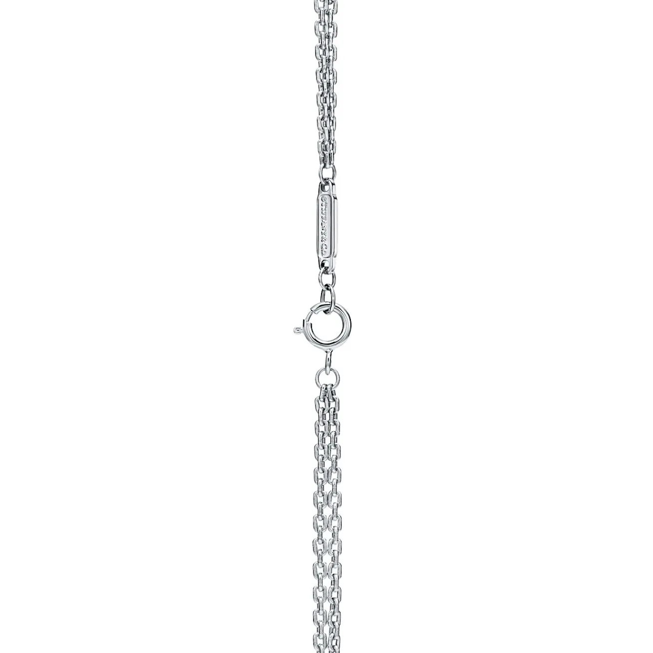 Tiffany & Co. Tiffany HardWear Large Double Link Pendant in Sterling Silver | ^ Necklaces & Pendants|Gifts for Her