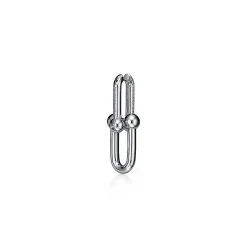 Tiffany & Co. Tiffany HardWear Large Link Earrings in White Gold with Pavé Diamonds | ^ Earrings|Diamond Jewelry