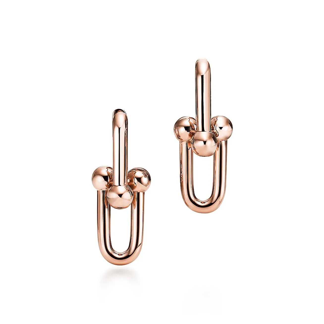 Tiffany & Co. Tiffany HardWear Large Link Earrings in Rose Gold | ^ Earrings|Gifts for Her