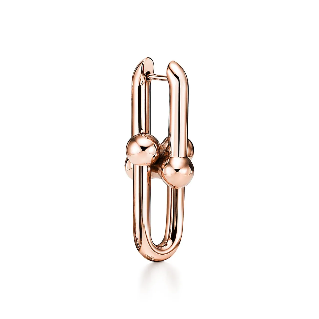 Tiffany & Co. Tiffany HardWear Large Link Earrings in Rose Gold | ^ Earrings|Gifts for Her