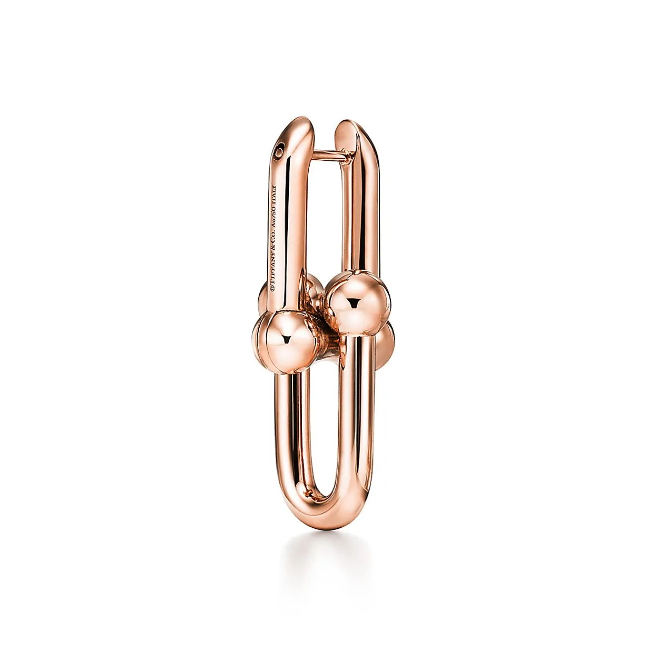 Tiffany & Co. Tiffany HardWear Large Link Earrings in Rose Gold | ^ Earrings|Gifts for Her