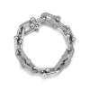 Tiffany & Co. Tiffany HardWear Large Link Bracelet in White Gold with Pavé Diamonds | ^ Bracelets|New Jewelry