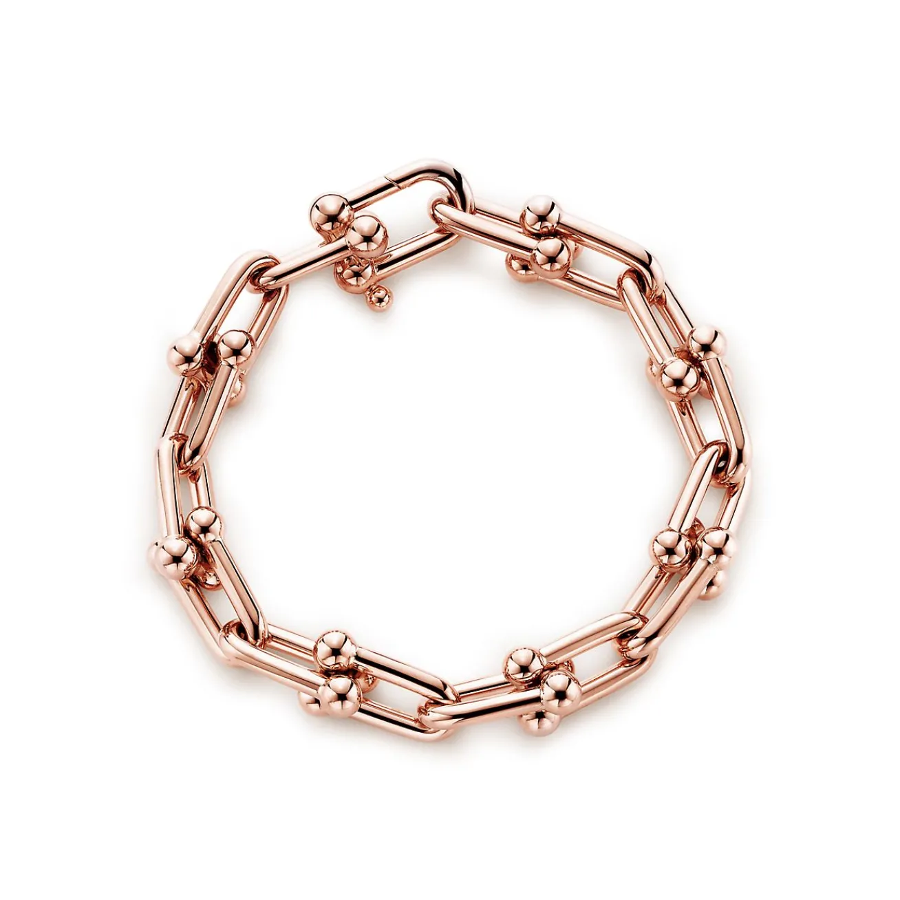 Tiffany & Co. Tiffany HardWear Large Link Bracelet in Rose Gold | ^ Bracelets|Men's Jewelry