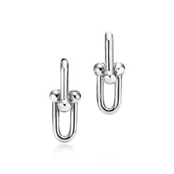 Tiffany & Co. Tiffany HardWear Large Link Earrings in Sterling Silver | ^ Earrings|Gifts for Her