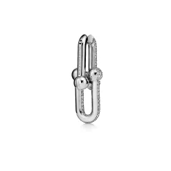 Tiffany & Co. Tiffany HardWear Large Link Earrings in White Gold with Pavé Diamonds | ^ Earrings|New Jewelry