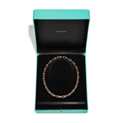 Tiffany & Co. Tiffany HardWear Medium Link Necklace in Rose Gold | ^ Necklaces & Pendants|Men's Jewelry