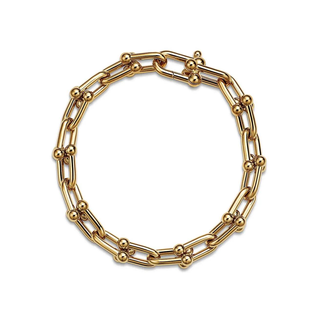 Tiffany & Co. Tiffany HardWear Medium Link Bracelet in Yellow Gold | ^ Bracelets|Men's Jewelry