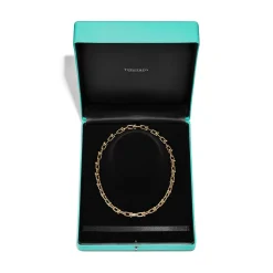 Tiffany & Co. Tiffany HardWear Medium Link Necklace in Yellow Gold | ^ Necklaces & Pendants|Men's Jewelry