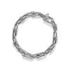 Tiffany & Co. Tiffany HardWear Medium Link Bracelet in White Gold with Diamonds | ^ Bracelets|New Jewelry