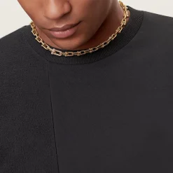 Tiffany & Co. Tiffany HardWear Medium Link Necklace in Yellow Gold with Diamonds | ^ Necklaces & Pendants|New Jewelry