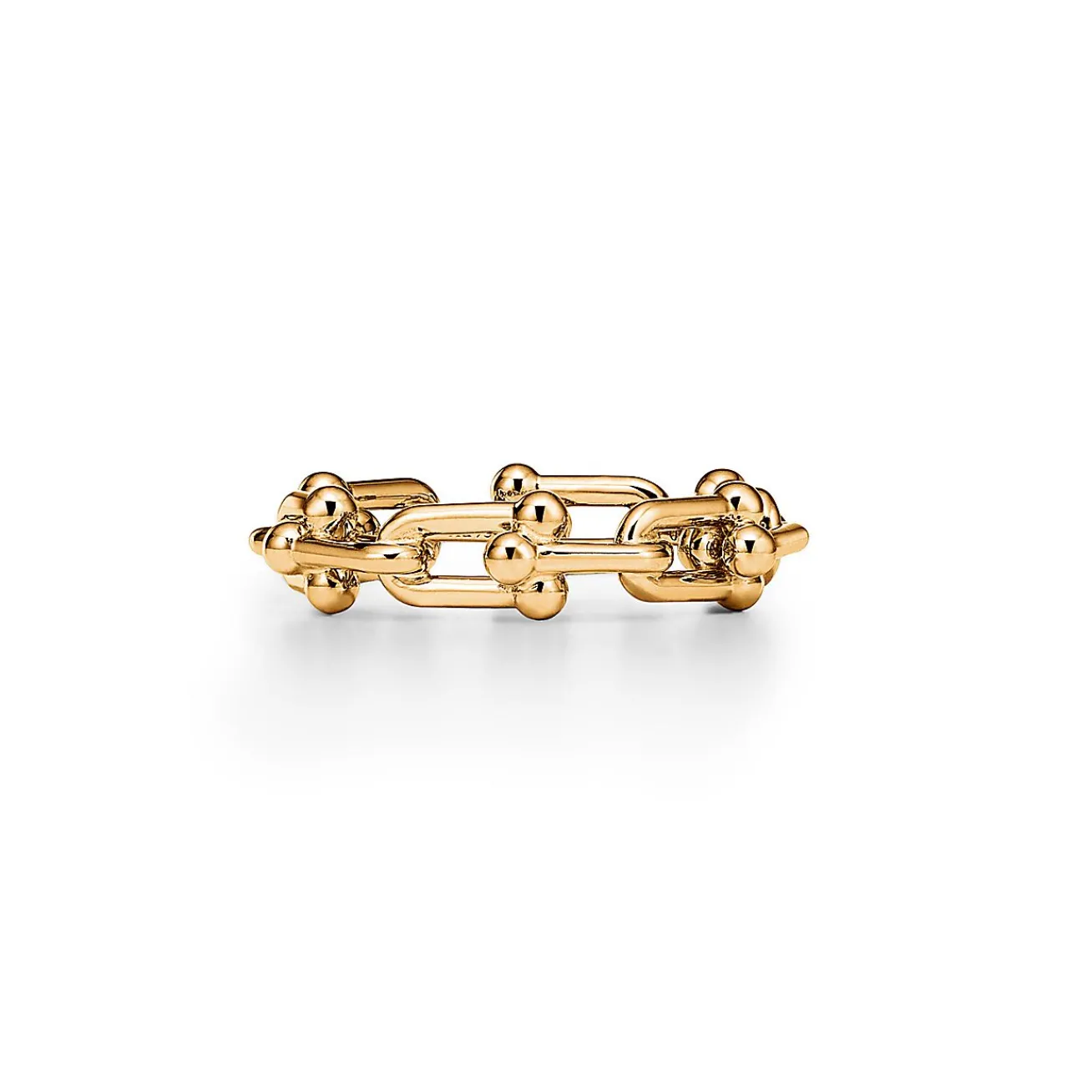 Tiffany & Co. Tiffany HardWear Micro Link Ring in Yellow Gold | ^ Rings|Men's Jewelry