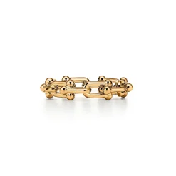Tiffany & Co. Tiffany HardWear Micro Link Ring in Yellow Gold | ^ Rings|Men's Jewelry