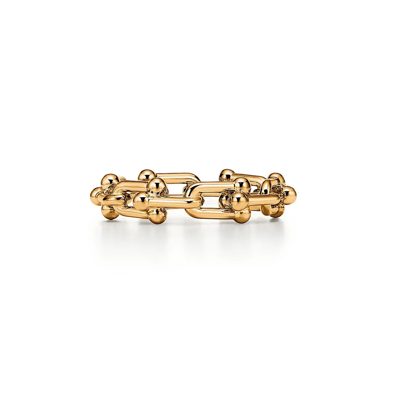 Tiffany & Co. Tiffany HardWear Micro Link Ring in Yellow Gold | ^ Rings|Men's Jewelry