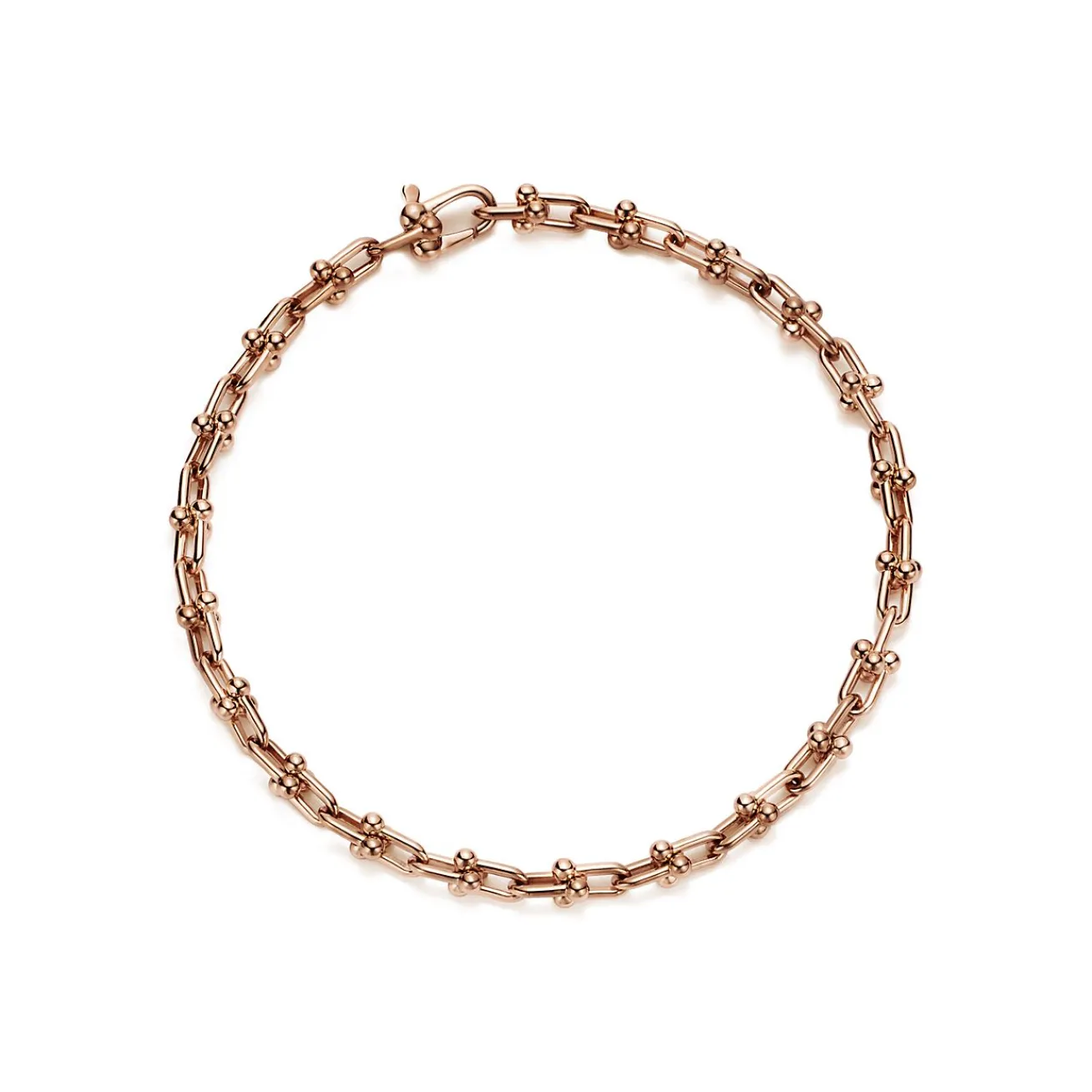 Tiffany & Co. Tiffany HardWear Micro Link Bracelet in Rose Gold | ^ Bracelets|Men's Jewelry