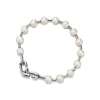 Tiffany & Co. Tiffany HardWear Pearl Bracelet in Silver, 7-8 mm | ^ Bracelets|Men's Jewelry