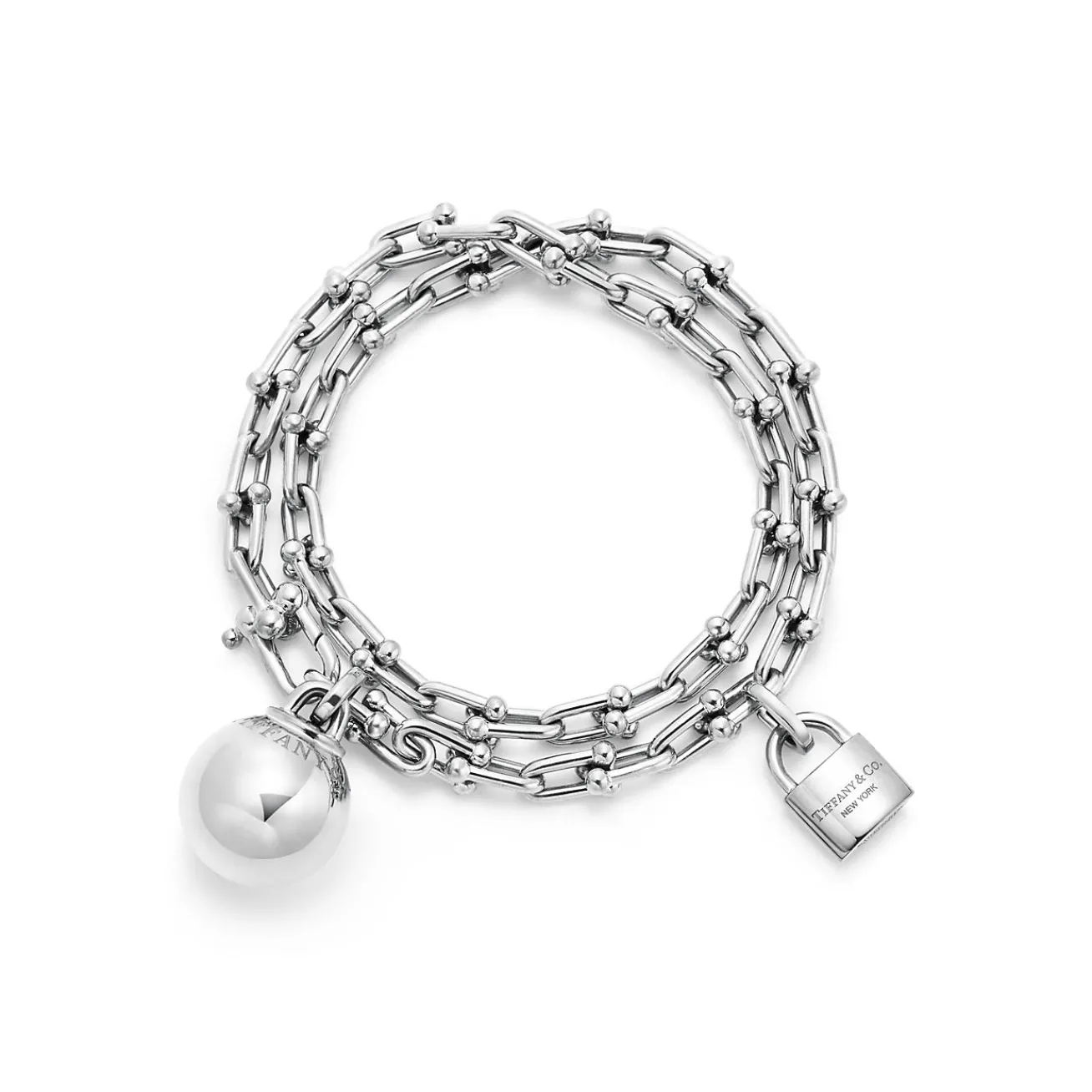 Tiffany & Co. Tiffany HardWear Small Wrap Bracelet in Sterling Silver | ^ Bracelets|Men's Jewelry