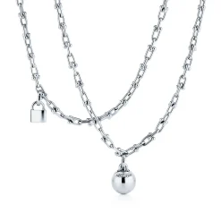 Tiffany & Co. Tiffany HardWear Small Wrap Necklace in Sterling Silver | ^ Necklaces & Pendants|Men's Jewelry