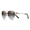 Tiffany & Co. Tiffany HardWear Sunglasses in Gold-colored Metal with Gray Lenses | ^Women Tiffany HardWear|Sunglasses