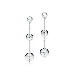 Tiffany & Co. Tiffany HardWear triple drop earrings in sterling silver. | ^ Earrings|Bold Silver Jewelry