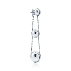 Tiffany & Co. Tiffany HardWear triple drop earrings in sterling silver. | ^ Earrings|Bold Silver Jewelry