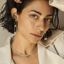 Tiffany & Co. Tiffany HardWear triple drop earrings in sterling silver. | ^ Earrings|Bold Silver Jewelry