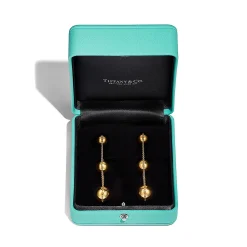 Tiffany & Co. Tiffany HardWear triple drop earrings in 18k gold. | ^ Earrings|Gold Jewelry