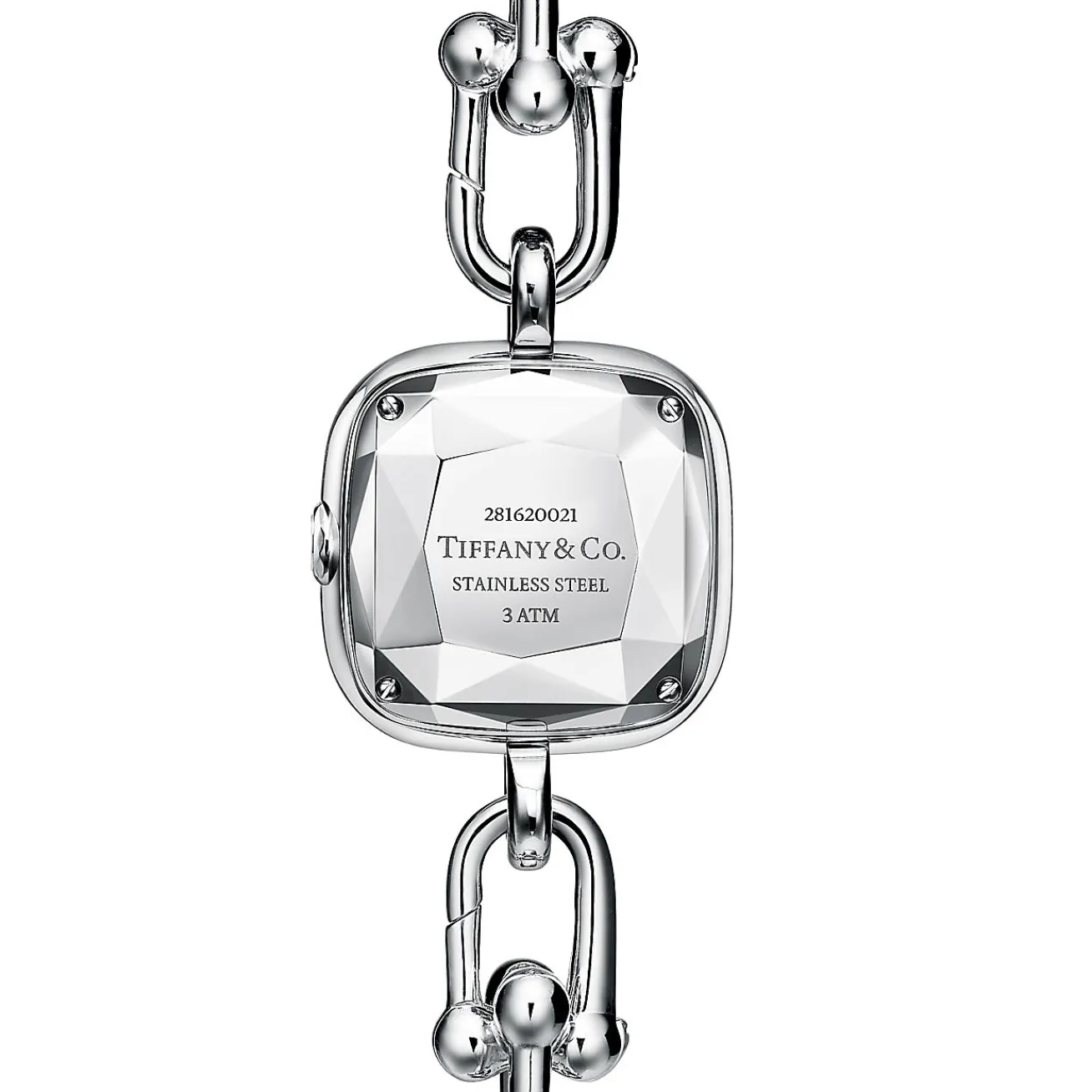 Tiffany & Co. Tiffany HardWear Watch in Sterling Silver and Steel with Diamonds | ^Women Fine Watches|Gifts for Her
