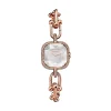 Tiffany & Co. Tiffany HardWear Watch in Rose Gold with Pavé Diamonds and White Mother-of-pearl | ^Women Fine Watches|Tiffany HardWear