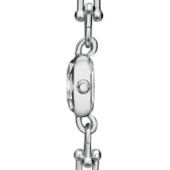 Tiffany & Co. Tiffany HardWear Watch in Sterling Silver and Steel with Diamonds | ^Women Fine Watches|Tiffany HardWear