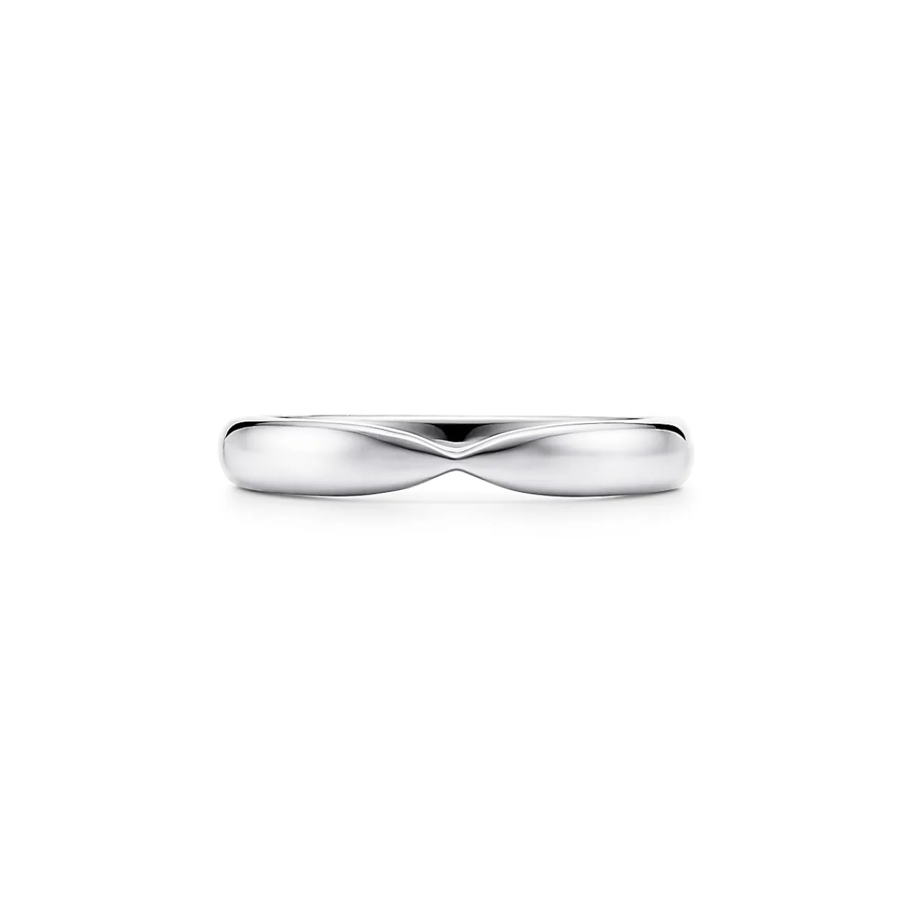 Tiffany & Co. Tiffany Harmony® Wedding Band in Platinum, 3 mm | ^Women Rings|Stacking Rings