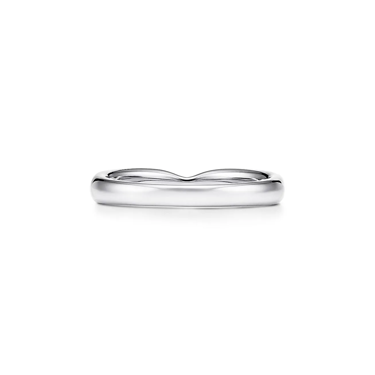 Tiffany & Co. Tiffany Harmony® Wedding Band in Platinum, 3 mm | ^Women Rings|Stacking Rings