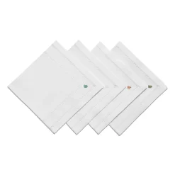 Tiffany & Co. Tiffany Heritage Napkins Set of Four, in White Linen | ^ Table Linens