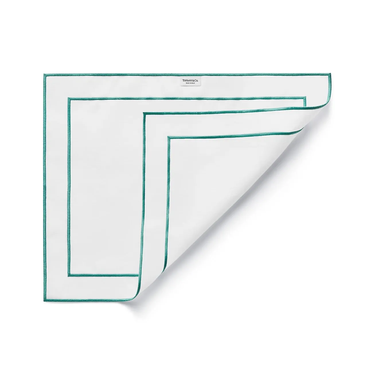 Tiffany & Co. Tiffany Home Essentials Embroidered Placemats in Linen, Set of Four | ^ The Home|Housewarming Gifts