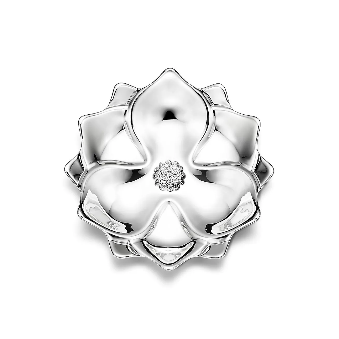Tiffany & Co. Tiffany Home Essentials Magnolia Vide Poche in Sterling Silver | ^ Decor