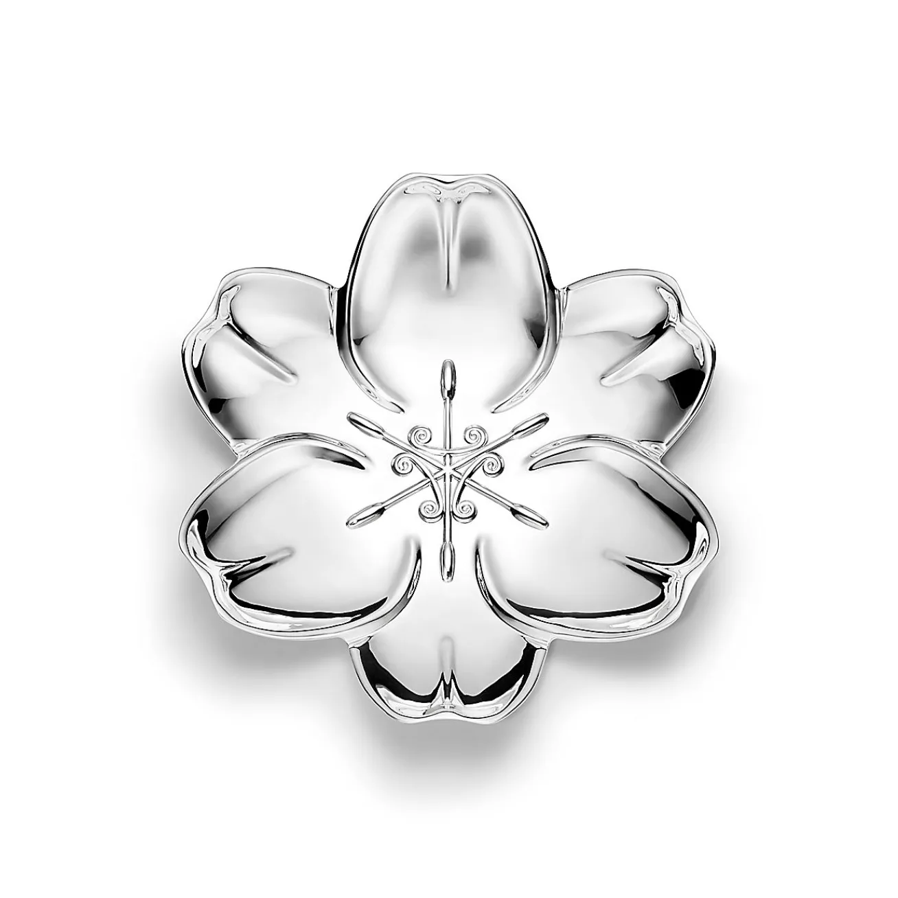 Tiffany & Co. Tiffany Home Essentials Tulip Vide Poche in Sterling Silver | ^ The Home|Housewarming Gifts
