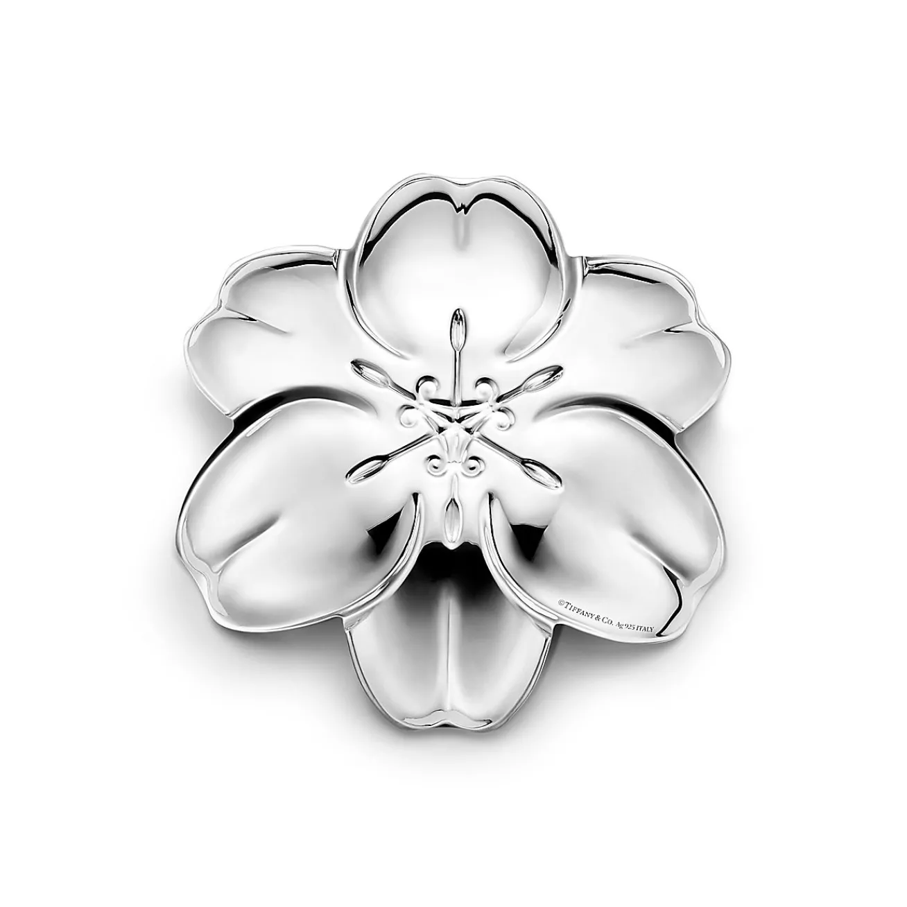 Tiffany & Co. Tiffany Home Essentials Tulip Vide Poche in Sterling Silver | ^ The Home|Housewarming Gifts