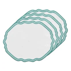 Tiffany & Co. Tiffany Home Essentials Wave Placemats in Linen, Set of Four | ^ Decor|Table Linens