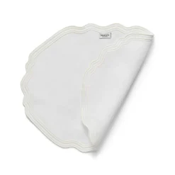 Tiffany & Co. Tiffany Home Essentials Wave Placemats in Linen, Set of Four | ^ Decor|Table Linens