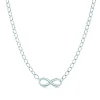 Tiffany & Co. Tiffany Infinity necklace in sterling silver. | ^ Necklaces & Pendants|Sterling Silver Jewelry