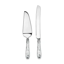Tiffany & Co. Tiffany Jardin cake knife and server in sterling silver. | ^ Tableware|Flatware & Trays
