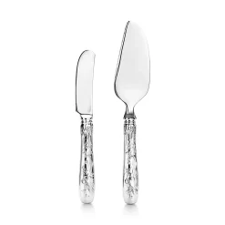 Tiffany & Co. Tiffany Jardin cheese knife and server in sterling silver. | ^ The Couple|Wedding Gifts